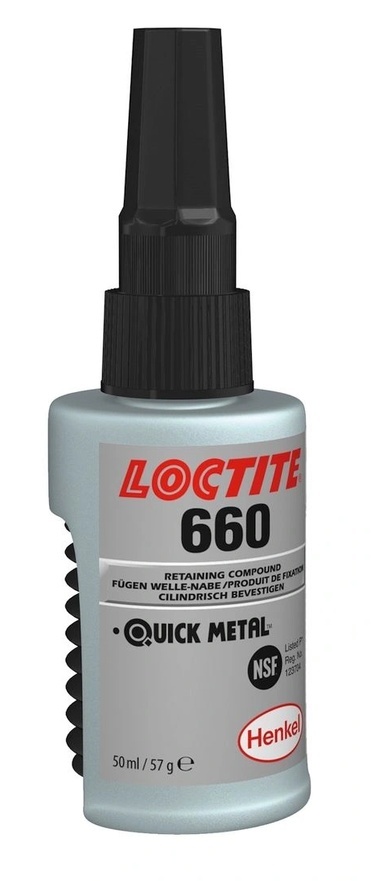 Anaerobowy środek mocujący HENKEL-LOCTITE 660 50ML-QUICK METAL