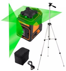 LASER PŁASZCZYZNOWY 30 M, 5 LINII, ETUI + STATYW 1.5M NEO
