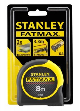 MIARA STALOWA FATMAX BLADEARMOR 8M*32MM OBUDOWA BI-MATER STANLEY