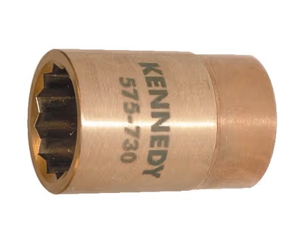 Nasadka kwadratowa nieiskrząca 10 mm chwyt 1/2" KEN5757220K Kennedy