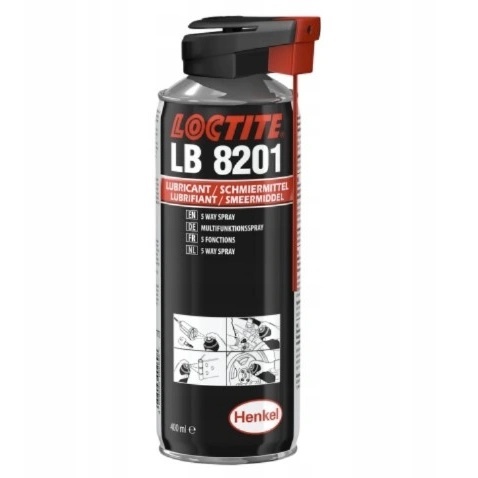 Olej smarujący odrdzewiacz penetrator LOCTITE LB 8201 400ml