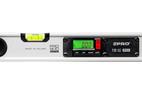 POZIOMICA PRO900 Z ELEKTRONICZNYM ODCZYTEM I MAGNESAMI 100CM PRO