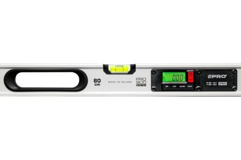 POZIOMICA PRO900 Z ELEKTRONICZNYM ODCZYTEM I MAGNESAMI 80 CM PRO