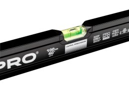 POZIOMICA WSKAŹNIK POZIOMU I PIONU ULTRA PRECISION 100CM PRO