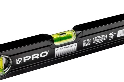 POZIOMICA WSKAŹNIK POZIOMU I PIONU ULTRA PRECISION 40CM PRO