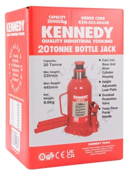 Podnośnik butelkowy hydrauliczny 20T KEN5038044K Kennedy