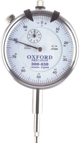 Czujnik zegarowy 10mm x0,01mm x0-100 OXD3008500K Oxford