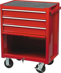 Wózek narzędziowy 3-szufladowy czerwony KEN-594-5500K