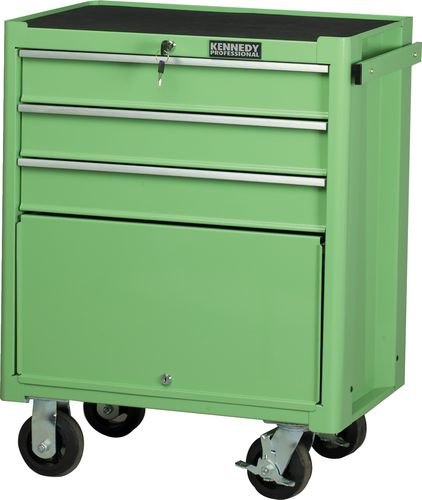 Wózek narzędziowy 3-szufladowy zielony KEN5945510K Kennedy