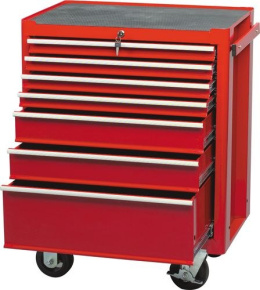 Wózek narzędziowy 7-szufladowy czerwony KEN-594-5580K