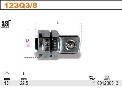 UCHWYT PRZEJŚC.BL.NAS.3/8"-KL.OCZK.13MM UCHWYT PRZEJŚC.BL.NAS.3/8"-KL.OCZK.13MM