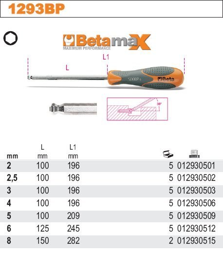 WKRĘTAK BX KOŃC.TRZP.SZEŚC.KUL.2.5MM WKRĘTAK BX KOŃC.TRZP.SZEŚC.KUL.2.5MM