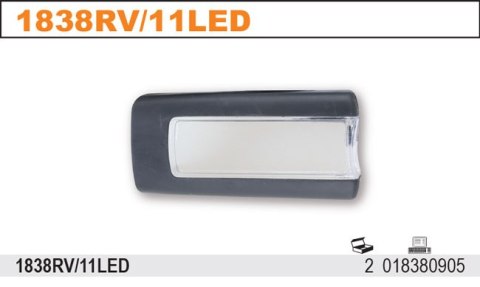 SZYBA WYMIENNA DO LAMPY MODEL 1838/11LED SZYBA WYMIENNA DO LAMPY MODEL 1838/11LED