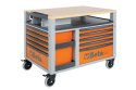 Wózek narzędziowy SuperTank z 10 szufladami pomarańczowy 2800/C28O
