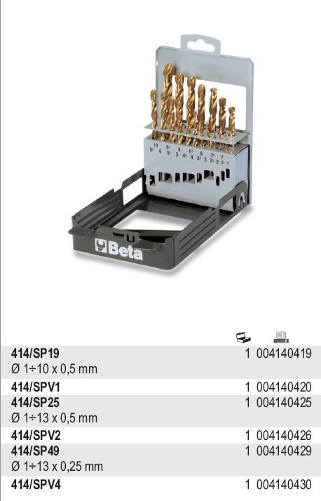KPL.WIERTEŁ 1-13MM 25SZT KPL.WIERTEŁ 1-13MM 25SZT