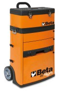 Wózek narzędziowy dwuczęściowy na dwóch kółkach pomarańczowy 4100/C41HO