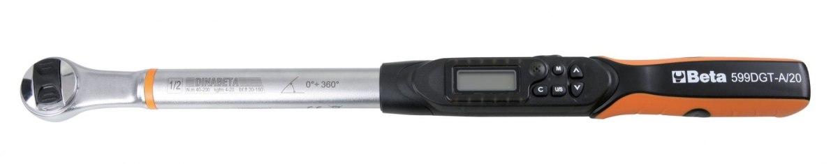 Klucz dynamometryczny elektroniczny 40-200Nm 599DGT-A20 BETA