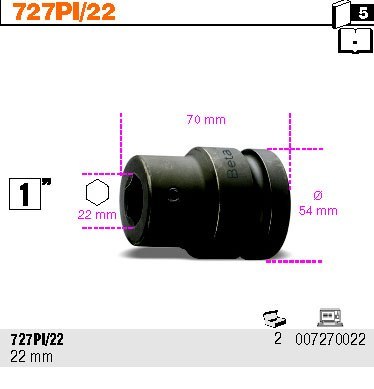 NASADKA UDAROWA Z UCHWYTEM DO 727ES22 I NASADKA UDAROWA Z UCHWYTEM DO 727ES22 I