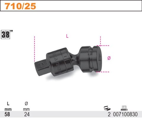 PRZEGUB 3/8" PRZEGUB 3/8"