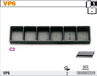 POJEMNIK Z TWORZYWA VP6 580X120X45 POJEMNIK Z TWORZYWA VP6 580X120X45