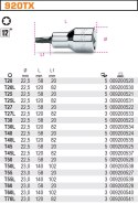 NASADKA 1/2" TRZPIEN.DŁ.PROFIL TORX T20