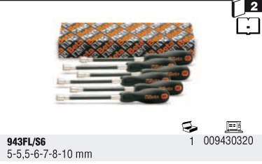 KPL.KLUCZY NASADOWYCH 5-10MM 6SZT KPL.KLUCZY NASADOWYCH 5-10MM 6SZT