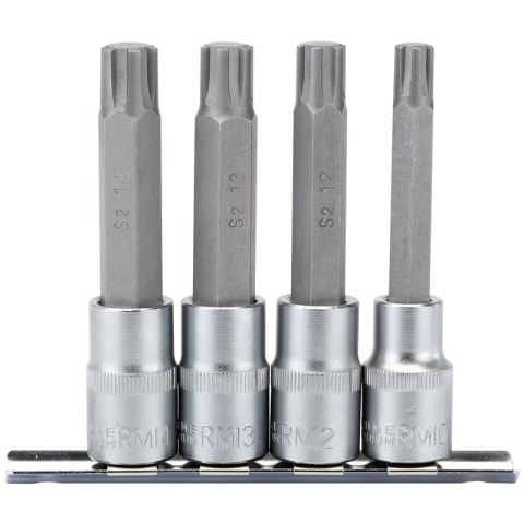 Zestaw kluczy RIBE z nasadkami 1/2" długość 100 mm 4 szt. Zestaw kluczy RIBE z nasadkami 1/2" długość 100 mm 4 szt.