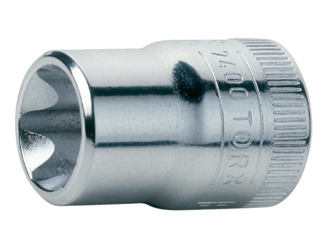 Nasadki 3/8" do śrub z łbem zewnętrznym z zawieszką E8 SB7400TORX-E8