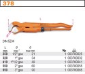 Szczypce do rur 1.1/2" 378/410 Beta