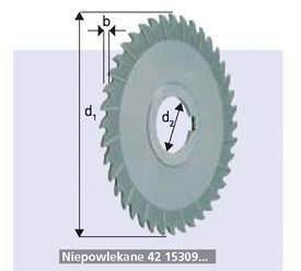 Frez tarczowy wąski DIN 1834 A HSSE 125x4,0mm Forum