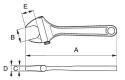 Klucz nastawny do zadań specjalnych 155mm 91C Bahco