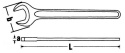 Klucz płaski 130mm, jednostronny, szary 40041300 Stahlwille Klucz płaski 130mm, jednostronny, szary 40041300 Stahlwille