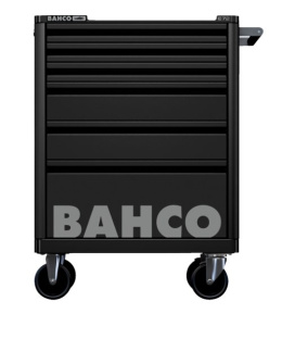 Wózek narzędziowy 6-szufladowy czarny + 214szt. narzędzi 1472K6BKFF7SD Bahco