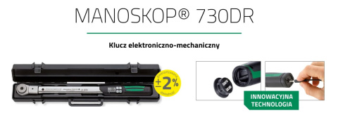 Klucz dynamometryczny elektroniczno-mechaniczny 40-400Nm (15-150 ft·lb) z grzechotką wtykową 3/4" 96501840 Stahlwille Klucz dynamometryczny elektroniczno-mechaniczny 40-400Nm (15-150 ft·lb) z grzechotką wtykową 3/4" 96501840 Stahlwille