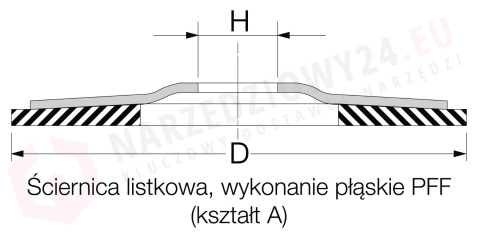 Ściernica płaska listkowa 180x22,23; 10 szt., POLIFAN PFF 180 Z 40 SG POWER STEELOX; Linia wydajna SG; 67684185 PFERD Ściernica płaska listkowa 180x22,23; 10 szt., POLIFAN PFF 180 Z 40 SG POWER STEELOX; Linia wydajna SG; 67684185 PFERD