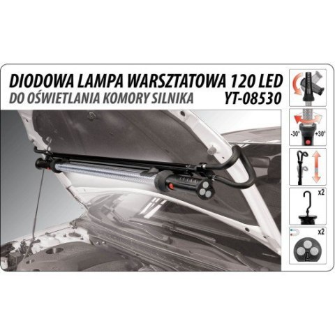 LAMPA OŚWIETLENIOWA KOMORY SILNIKA 120 LED LAMPA OŚWIETLENIOWA KOMORY SILNIKA 120 LED