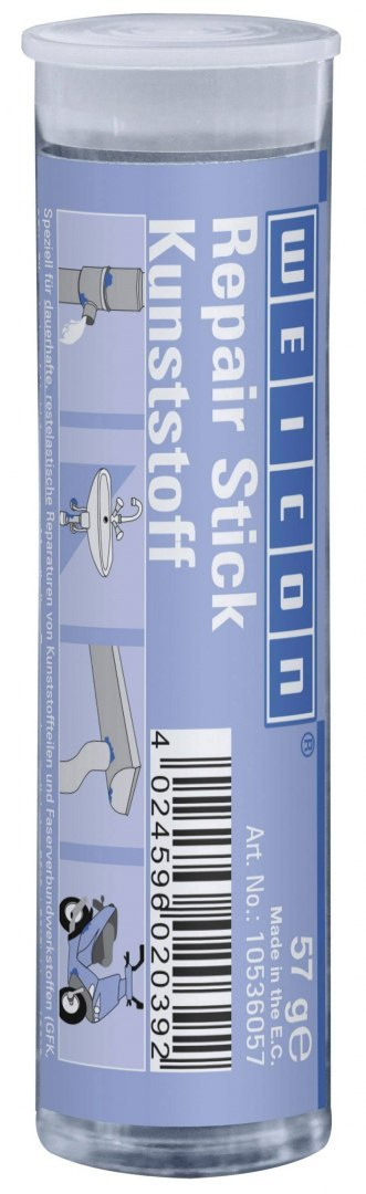 Środek regenerujący z atestem NSF jasnoniebieski WEICON Repair Stick Plastic 57g 10536057