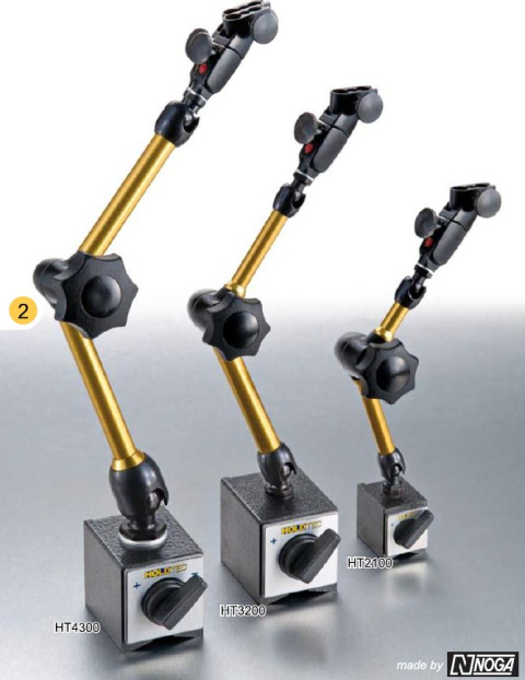 Magnetyczny statyw pomiarowy z regulacją na dźwigni L1+L2+L3=321 HT4300 HOLDTEC Magnetyczny statyw pomiarowy z regulacją na dźwigni L1+L2+L3=321 HT4300 HOLDTEC