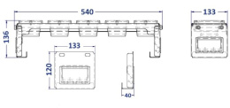 Stojak do opraw narzędziowych CNC - ISO30 - 27058 - JOTKEL