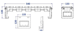 Stojak do opraw narzędziowych CNC - ISO40 - 27059 - JOTKEL