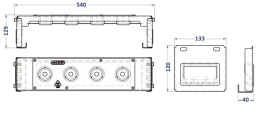 Stojak do opraw narzędziowych CNC - HSK 63 - 27061 - JOTKEL