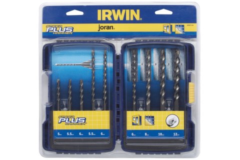 KOMPLET WIERTEŁ DO BETONU SPEEDHAMMER PLUS 9SZT. 10507110 IRWIN KOMPLET WIERTEŁ DO BETONU SPEEDHAMMER PLUS 9SZT. 10507110 IRWIN