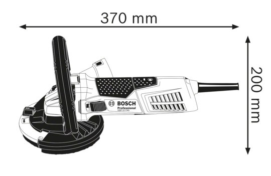SZLIFIERKA DO BETONU GBR 15 CAG 1500W 0601776001 BOSCH SZLIFIERKA DO BETONU GBR 15 CAG 1500W 0601776001 BOSCH