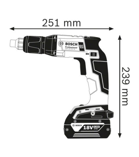 WKRĘTARKA AKUMULATOROWA GSR 18 V-EC TE + MA 55 2x5.0 AH 06019C8006 BOSCH WKRĘTARKA AKUMULATOROWA GSR 18 V-EC TE + MA 55 2x5.0 AH 06019C8006 BOSCH