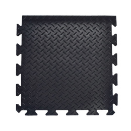 Mata Deckplate Connect Czarny - 0,5 m x 0,5 m - krawędź DP010009 COBA