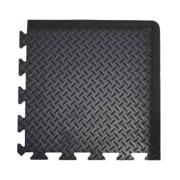 Mata Deckplate Connect Czarny - 0,5 m x 0,5 m - narożnik DP010010 COBA