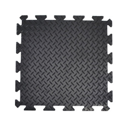 Mata Deckplate Connect Czarny - 0,5 m x 0,5 m - środek DP010008 COBA