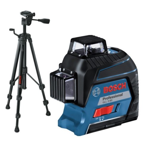 LASER LINIOWY GLL 3-80 + BT 150 06159940KD BOSCH LASER LINIOWY GLL 3-80 + BT 150 06159940KD BOSCH