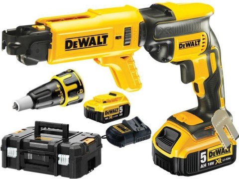 WKRĘTARKA AKUMULATOROWA DO G-K XR 18V 2x5,0AH LI-LON+DCF6201 DCF620P2K DEWALT WKRĘTARKA AKUMULATOROWA DO G-K XR 18V 2x5,0AH LI-LON+DCF6201 DCF620P2K DEWALT