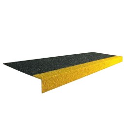 COBAGRiP Nakładka na schody Czarno/Żółta 1,5 m x 345mm x 55mm GRP010703S COBA